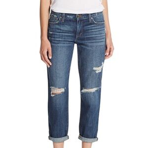 JOE’S Jeans Cropped Boyfriend Distressed Jeans Aura Size 27